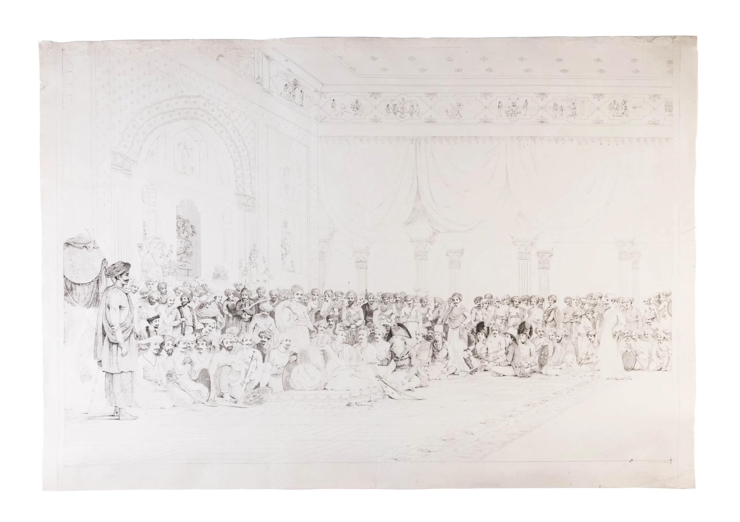 Durbar at Poonah, August 6, 1790.