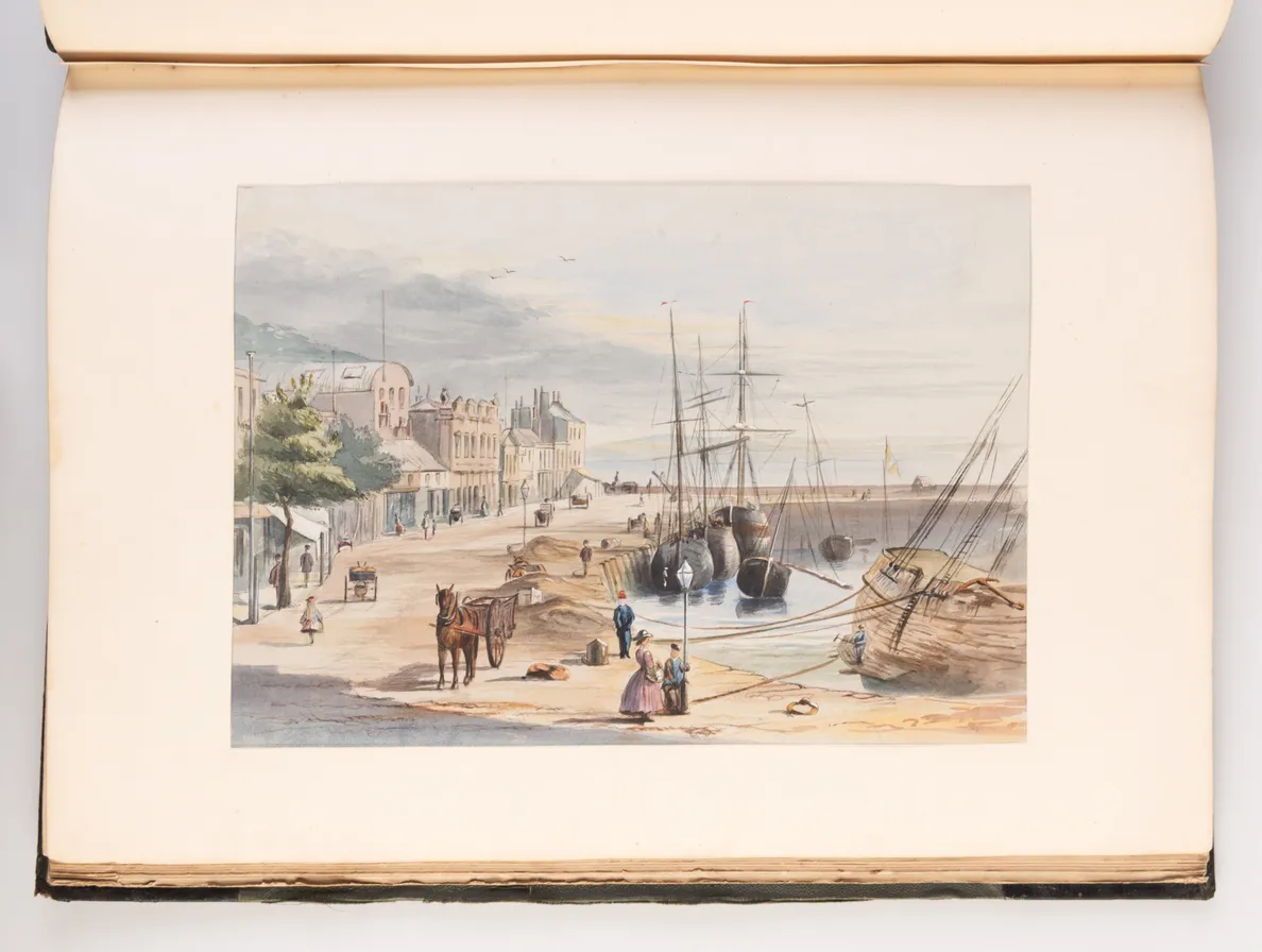 [Topographical watercolour album, including New Zealand, the West Indies and Brazil.]