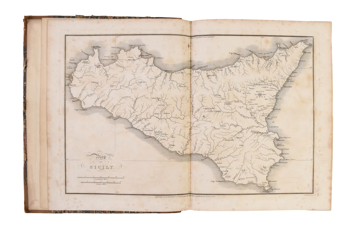 Memoir Descriptive of the Resources, Inhabitants, and Hydrography of Sicily and its Islands, interspersed with antiquarian and other notices ... intended to accompany the Atlas of Sicily, ...