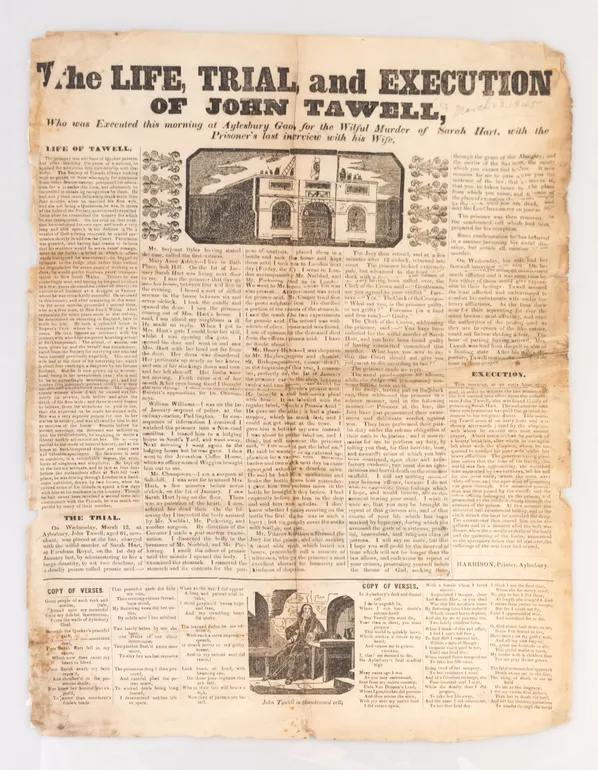 The Life, Trial and Execution of John Tawell,