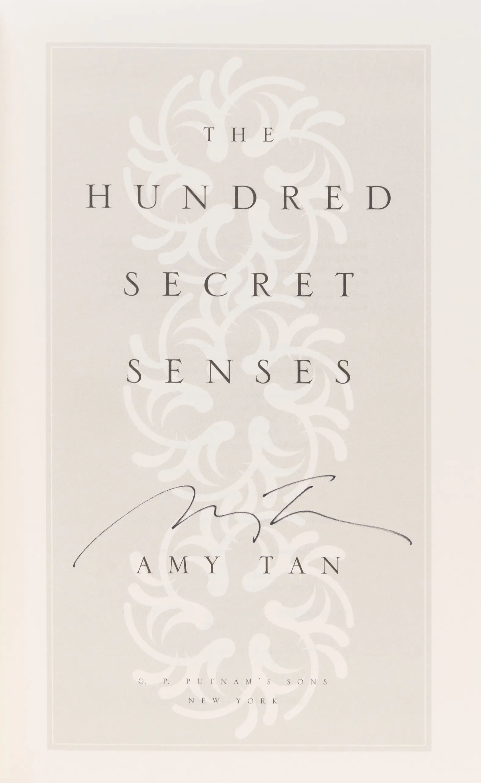 The Hundred Secret Senses.