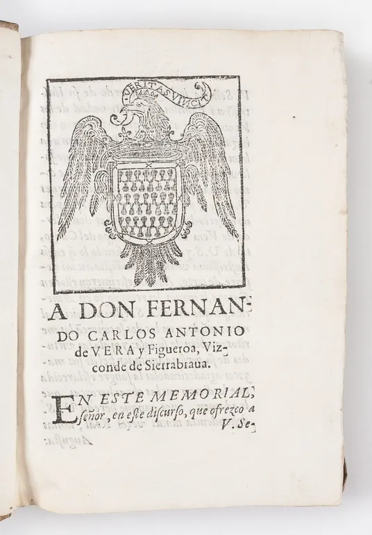 Tratado breve de la antiguedad del linaie de Vera, y memoria de personas señaladas del, que se hallan en historias, y papeles autenticos [-Parrafos, que se an de añadir en este libro...]