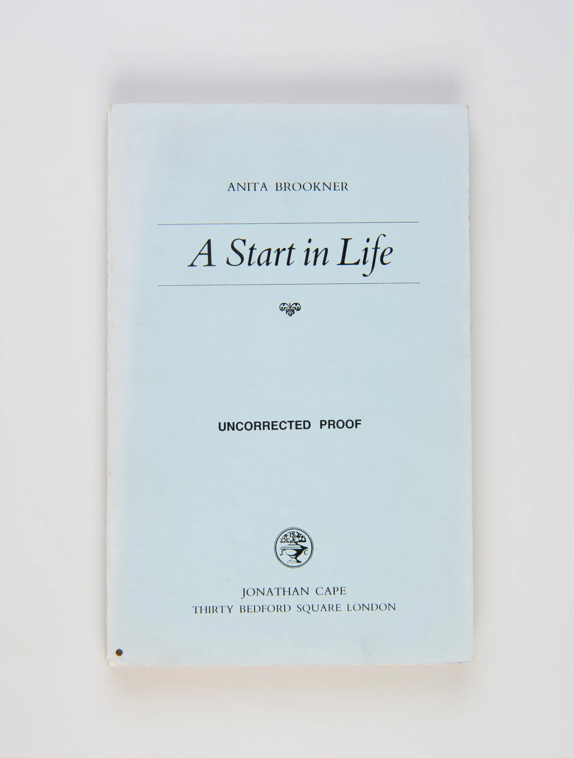 A Start in Life.