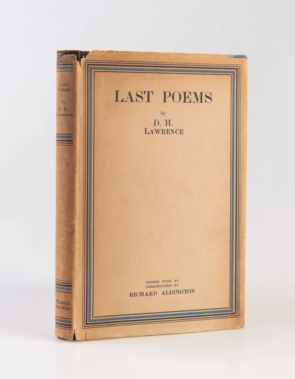 Last Poems.