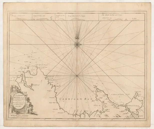 [Untitled Chart of the Coast of Wales]