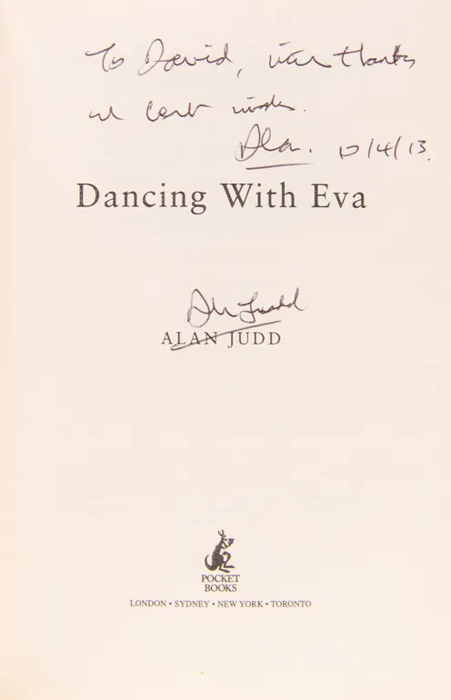 Dancing with Eva.