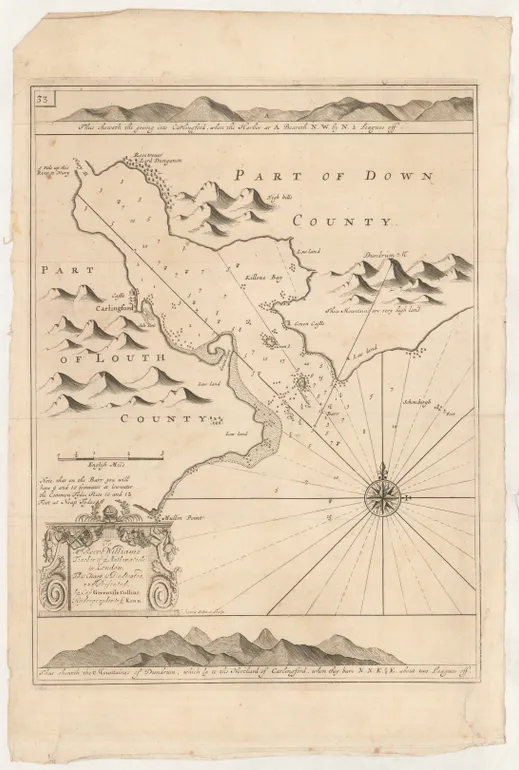 [Untitled Chart of Carlingford Lough]