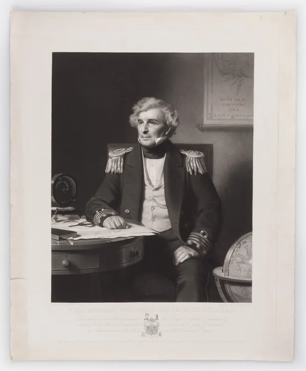 Rear Admiral Sir James Clark Ross, D.C.L., F.R.S.