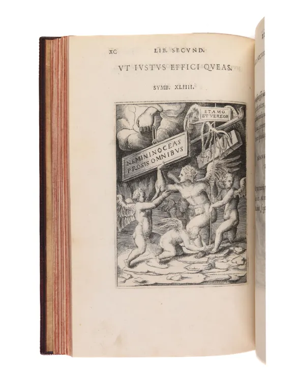 Symbolicarum quaestionum de universo genere quas serio ludebat libri quinque.
Bologna, Nova Academica Bocchiana,