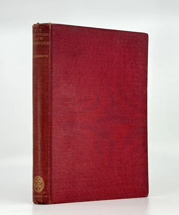 The Southern New Hebrides: an Ethnological Record.