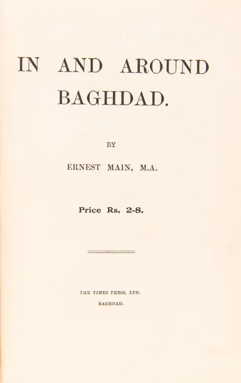 In and around Baghdad.