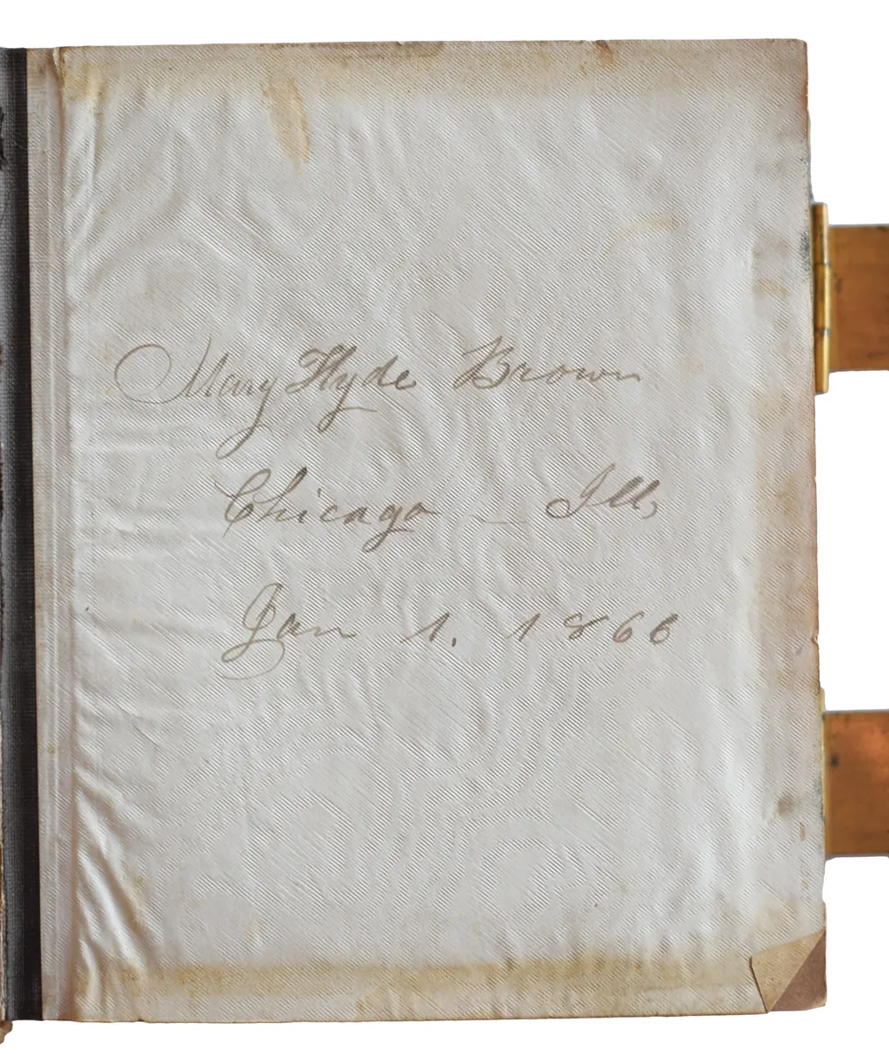 [Album containing Carte de Visites of Freed People's School Teachers and Missionaries in Mississippi.]