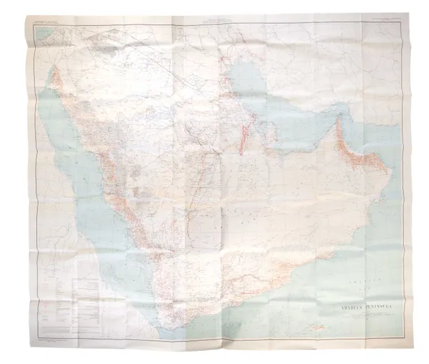 Arabian Peninsula. Map I-270 B-1.