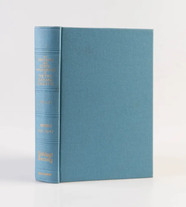 The Original Writings & Correspondence of the Two Richard Hakluyts.