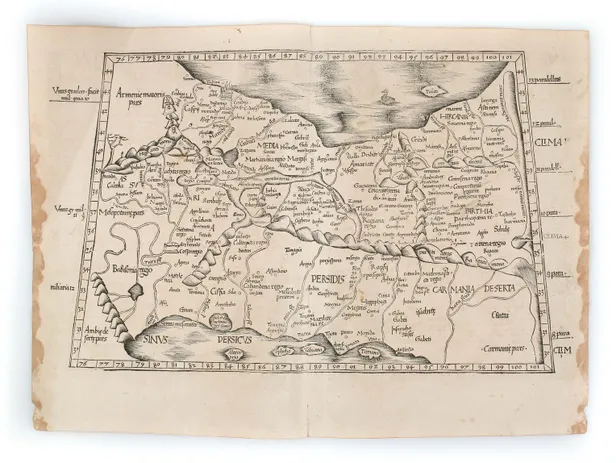 [Untitled Map of Persia]