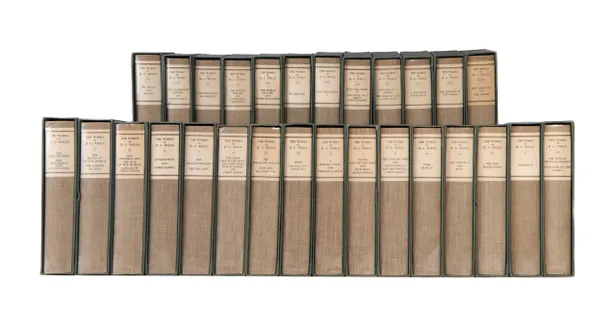 The Works of H.G. Wells. Atlantic Edition.