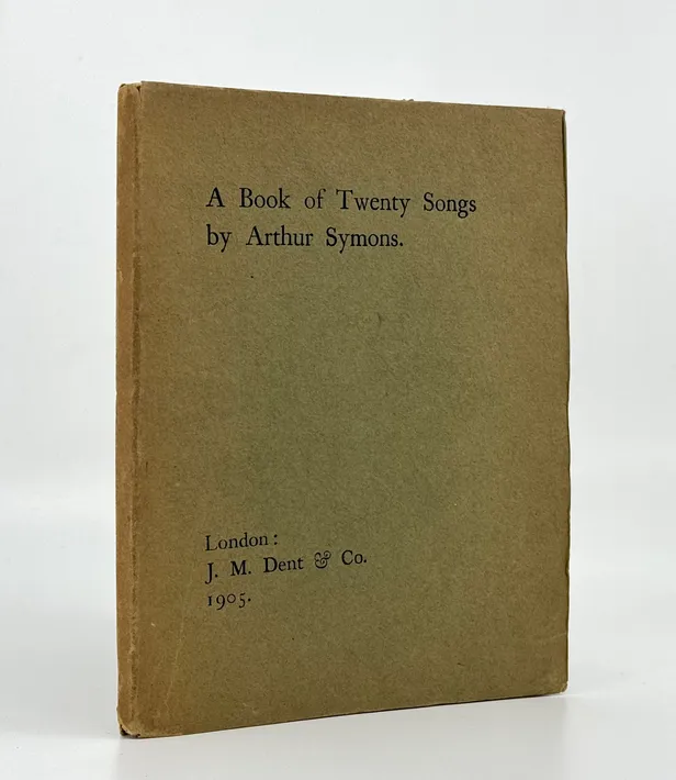 A Book of Twenty Songs.