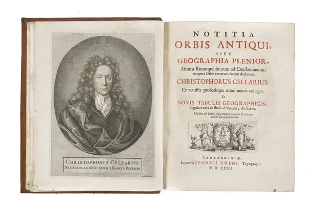 Notitia Orbis Antiqui, sive Geographia Plenior, Ab ortu Rerumpublicarum ad Constantinorum tempera Orbis terrarum faciem declarans ... et novis tabulis geographicis ...