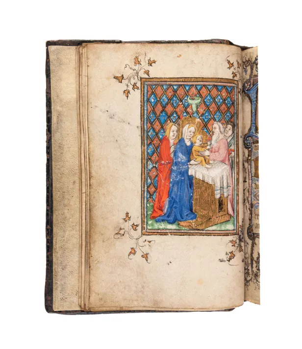 Book of Hours, Use of Arras & Tournai, in Latin with some Picard French.
Illuminated manuscript on parchment. [Northern France, c.1400]