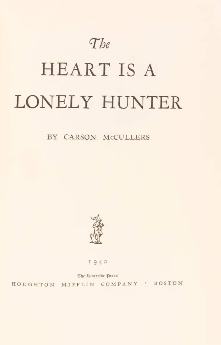 The Heart of the Lonely Hunter.