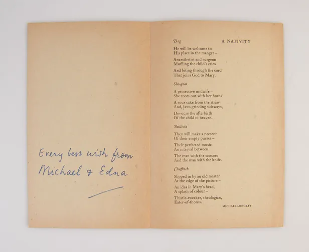 A Nativity. Christmas 1970.