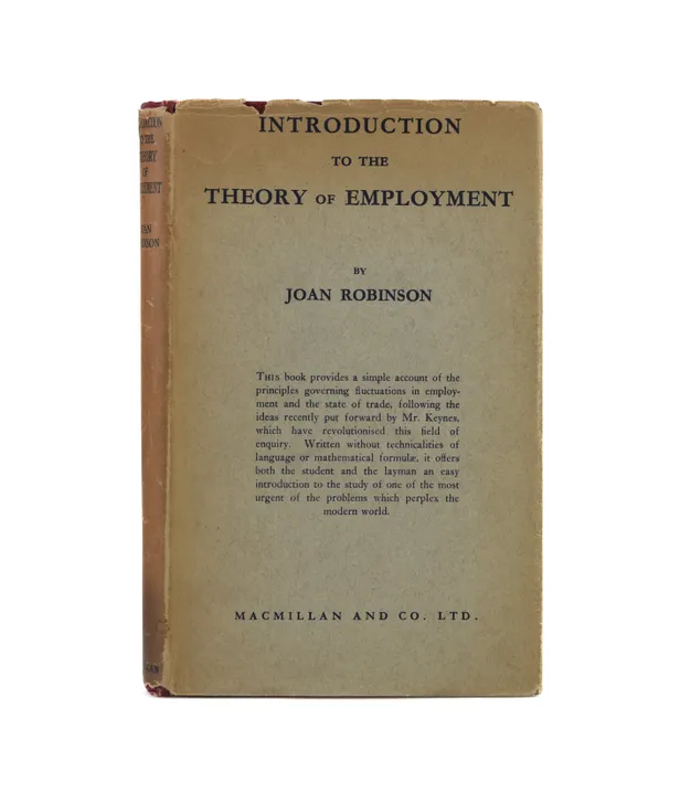 Introduction to the Theory of Employment.