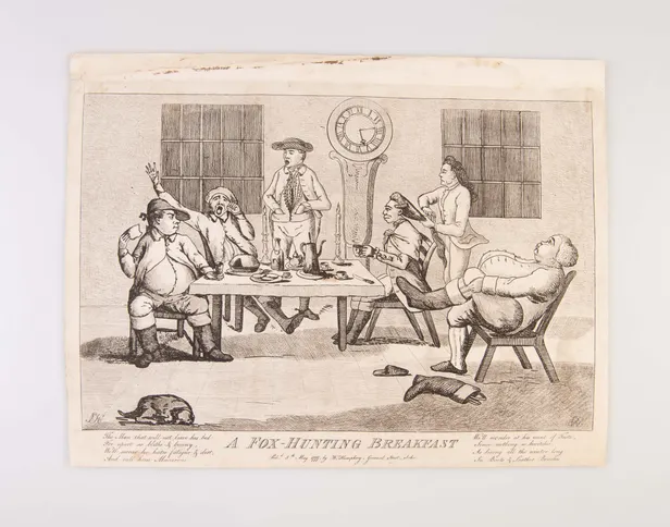 A Fox-Hunting Breakfast.