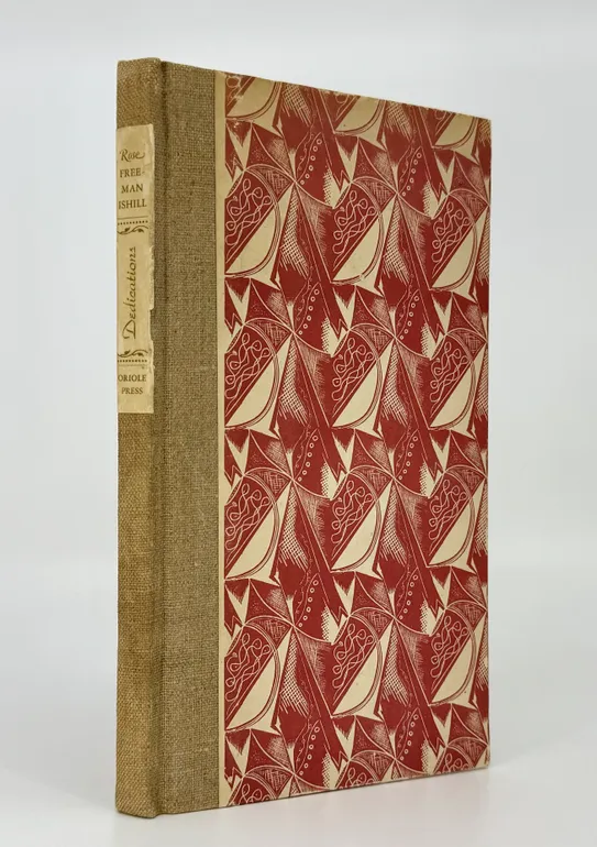 Dedications. A Group of Poems.