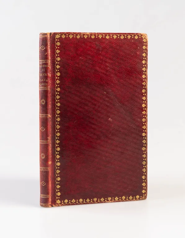 Naufrage du brick la jeune Sophie, Incendié par du Vitriol; Raconté par Mme Doubeden de Rouville, l’une des Victimes Naufragés, dans l’île déserte de la Trinité.