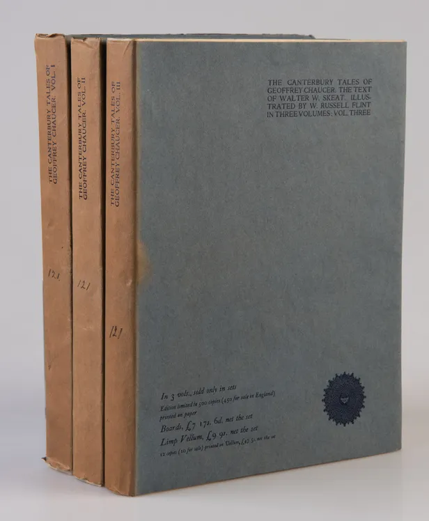 The Canterbury Tales of Geoffrey Chaucer.