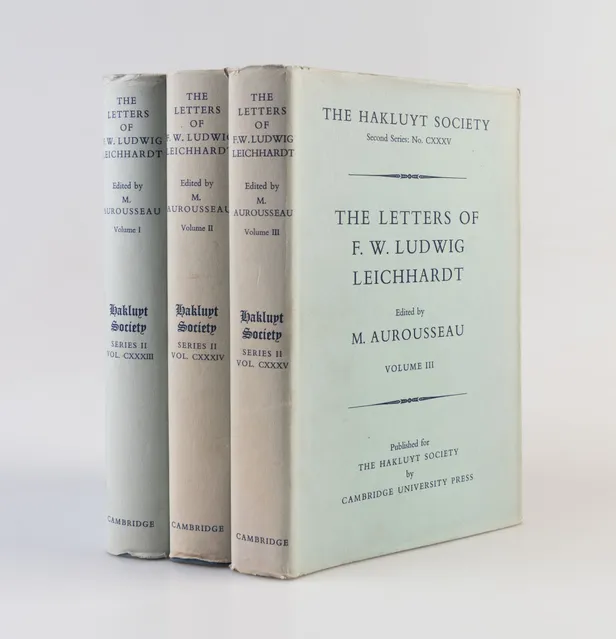 The Letters of F.W. Ludwig Leichhardt.
