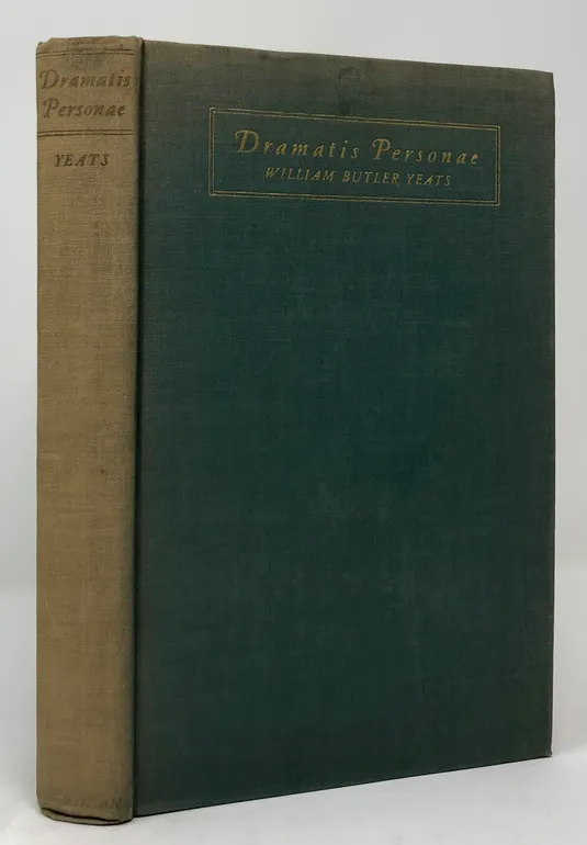 Dramatis Personae 1896-1902. Estrangement. The Death of Synge. The Bounty of Sweden.