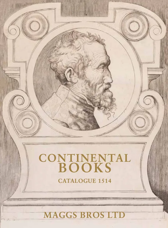 Continental Books & Manuscripts, 1400–1913