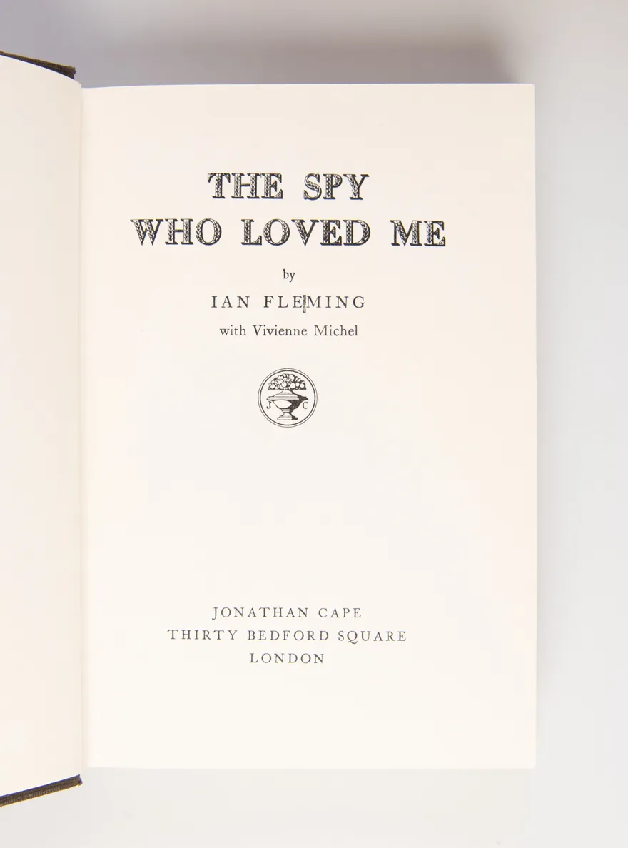 A Complete Set of the James Bond Novels and Stories in First Edition: Casino Royale, Diamonds are Forever, Live and Let Die, Moonraker, From Russia With Love, Dr. No, Goldfinger, For Your Eyes Only, Thunderball, The Spy Who Loved Me, On Her Majesty's Secr