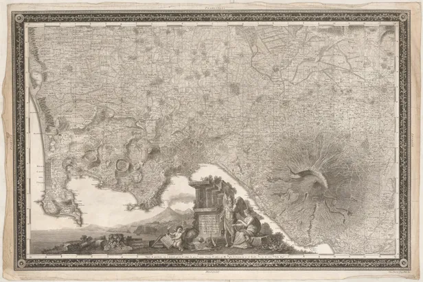 Topografia dell'Agro Napoletano con le sue adjacente ...