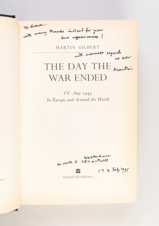 The Day the War Ended: VE-Day 1945 in Europe and Around the World.