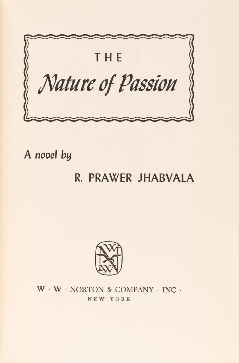 The Nature of Passion.