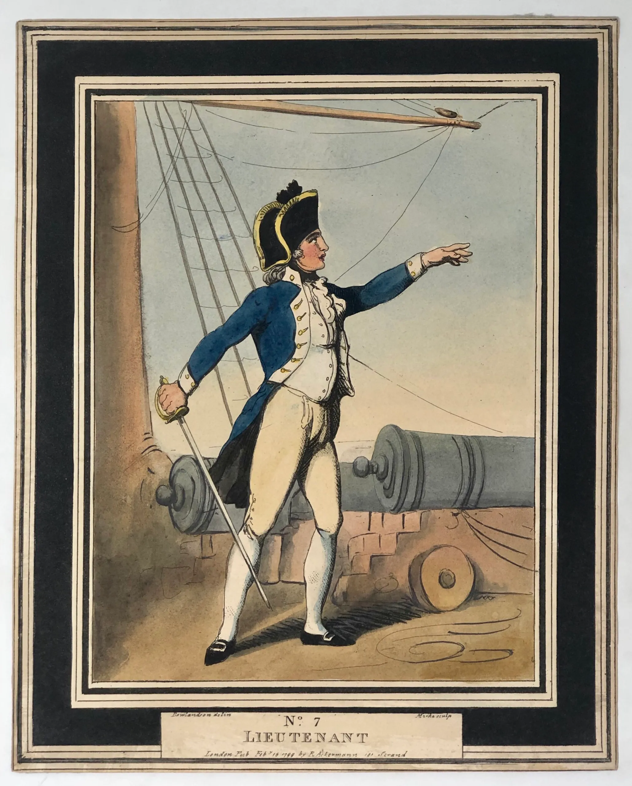 [Naval Costumes] Lieutenant.