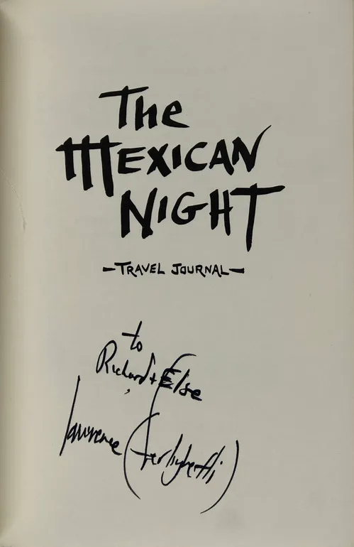 The Mexican Night: Travel Journal.