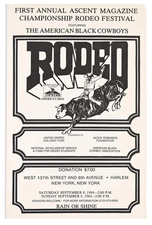 First Annual Ascent Magazine Championship Rodeo Festival.