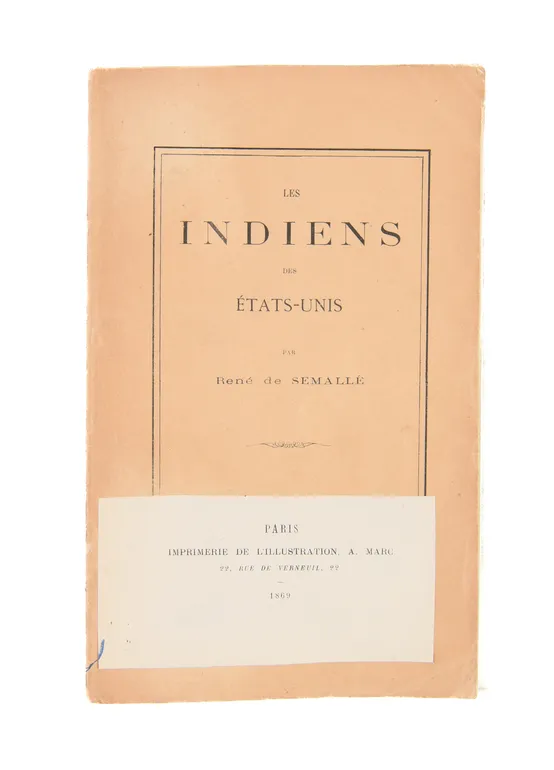 Les Indiens des États-Unis.