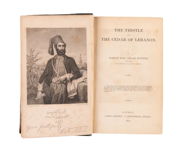 The Thistle and the Cedar of Lebanon.