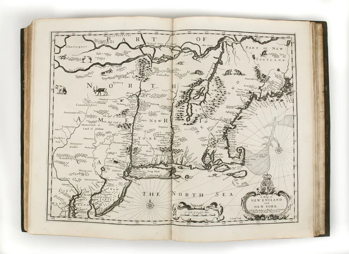 The Theatre of the Empire of Great-Britain ... Together with a Prospect of the Most Famous Parts of the World, viz. Asia, Africa, Europe, America. ...