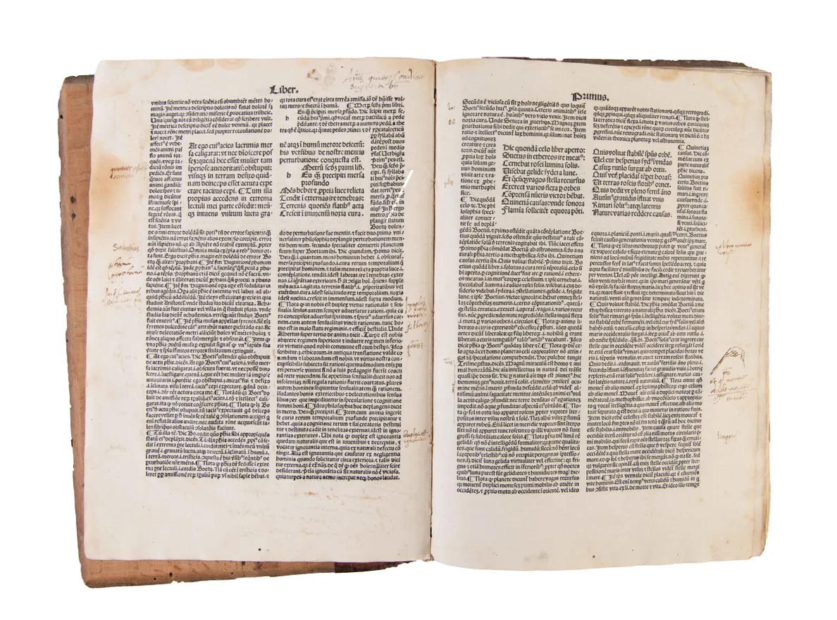 De consolatione philosophica. [Pseudo-Boethius:] De disciplina scholarium.