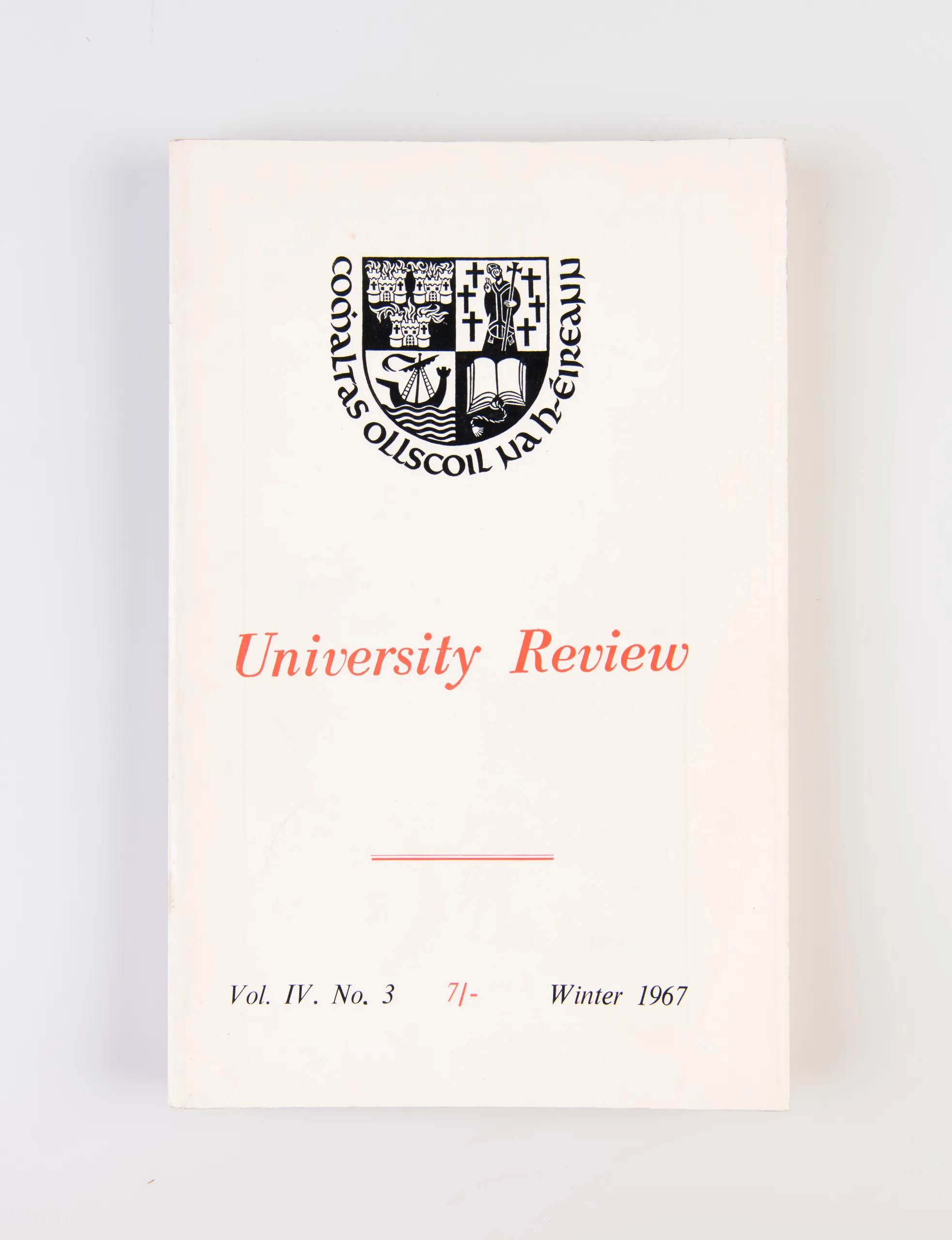 University Review. Volume IV, Number 3. Winter 1967.