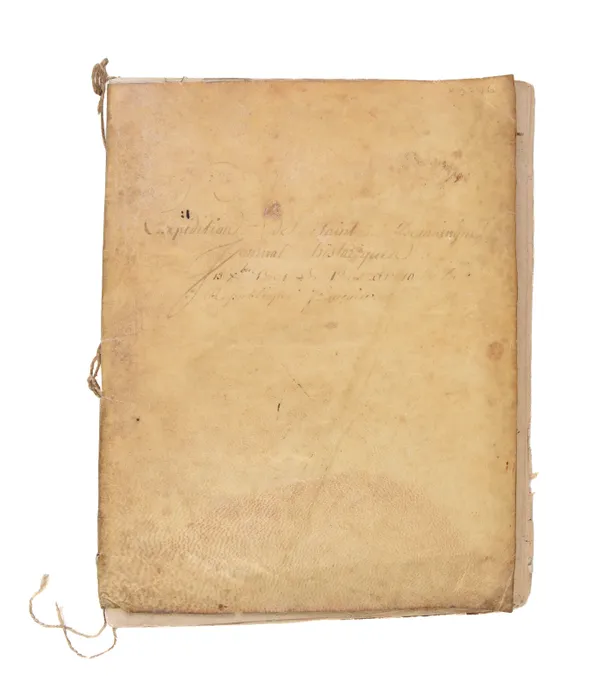 Expedition de Saint Domingue Journal historique 13 Xbre 1801 - 1802 an 10 Republique francaise.