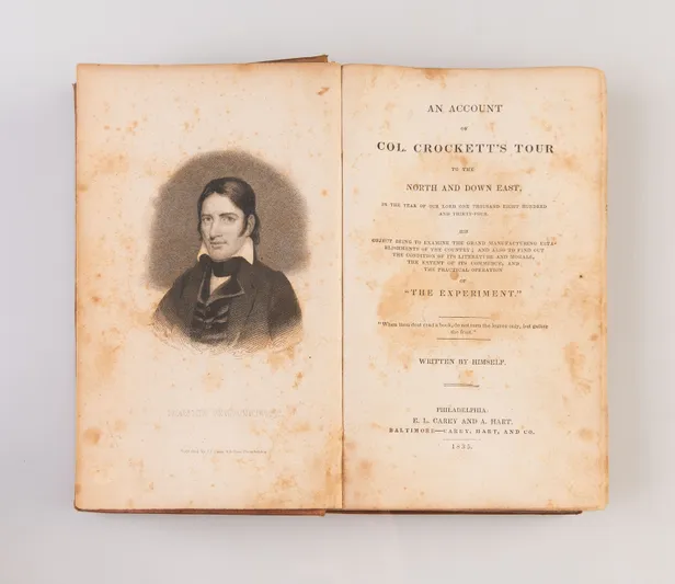 An Account of Col. Crockett's Tour to the North and Down East ...