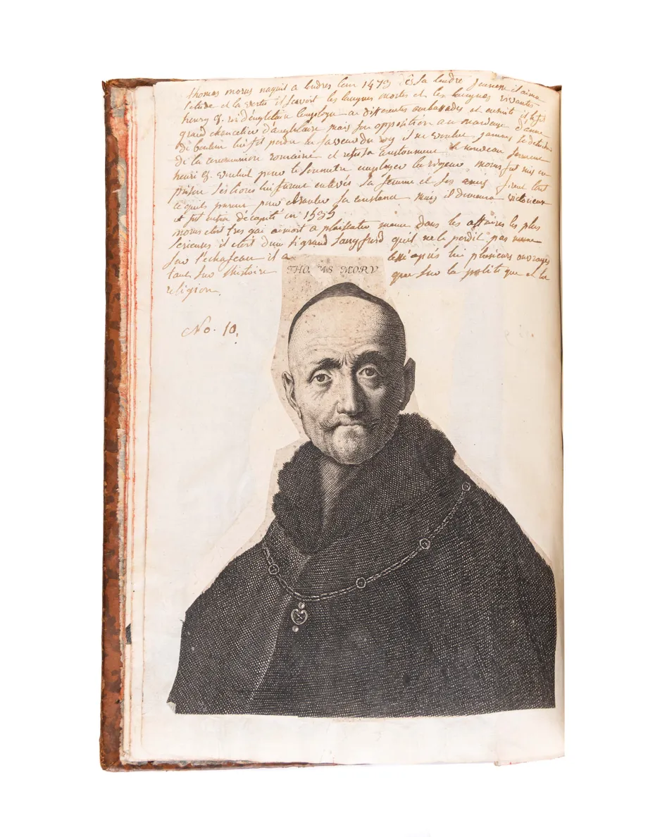 Portraits des grands hommes de l'Antiquité et des siècles modernes dans tous les genres.