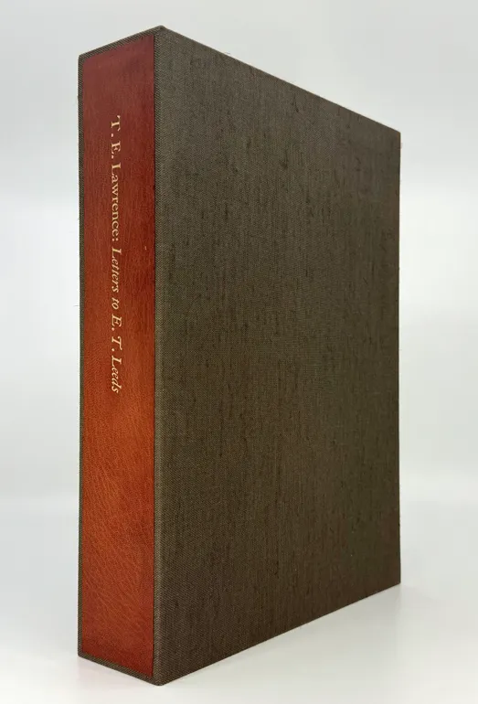 T.E. Lawrence: Letters to E.T. Leeds. with a commentary by E.T. Leeds. Edited with an introduction by J.M. Wilson.