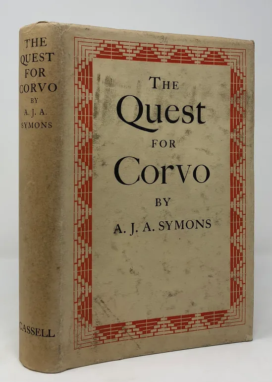 The Quest for Corvo. An Experiment in Biography.